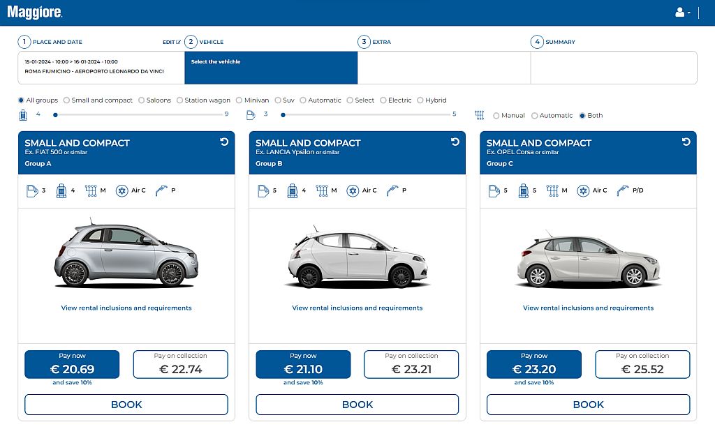10 Best Car Rentals in Rome in 2024 [For all Budgets!]